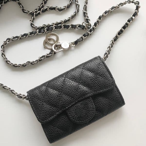 Designer Crossbody Bag Designer Wallet Women Coin Purse Handbag High Quality Caviar Cowhide Flap Luxury Purses Chain Cross Body Bag Purses Designer Woman Handbag