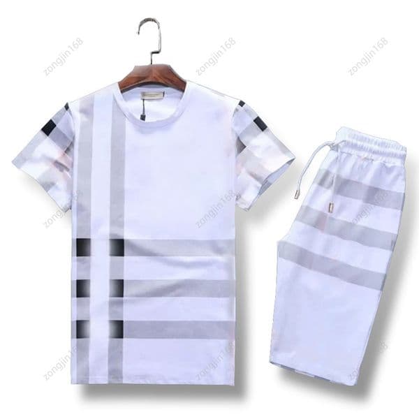 summer set Mens Designers Tracksuit Set Fashion Men Tracksuits printing Embroidery Clothing Casual Pullover Sports Short sleeve suit Sportswear track suit