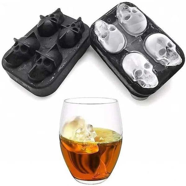 4/15 Grid Silicone Ice Cube Mold Big Square Ice Cube Tray Mold Ice Cube Maker Non-toxic Durable Bar Pub Wine Ice Blocks Maker M250522