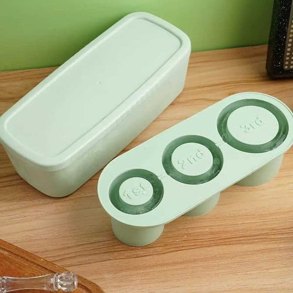 2025 Ice Cube Tray For 30/40 Oz Tumbler Cups Silicone Ice Cube Molds With Lid For Water Mug Easy Fill And Release Ice Maker X2505247