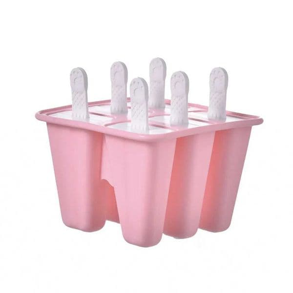 2025 Silicone 6 Hole Popsicle Ice S Classic S Trays Reusable Ice Reusable Silicone Ice Cube Mold Kitchen Accessories Kitchen Utensils X2505241