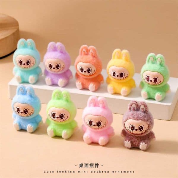 Cartoon Baby Three Labubu Crybaby Mini Plush Mystery Toy Sitting Series DIY Blind Bag Tabletop Decoration Gift 80% off outlets