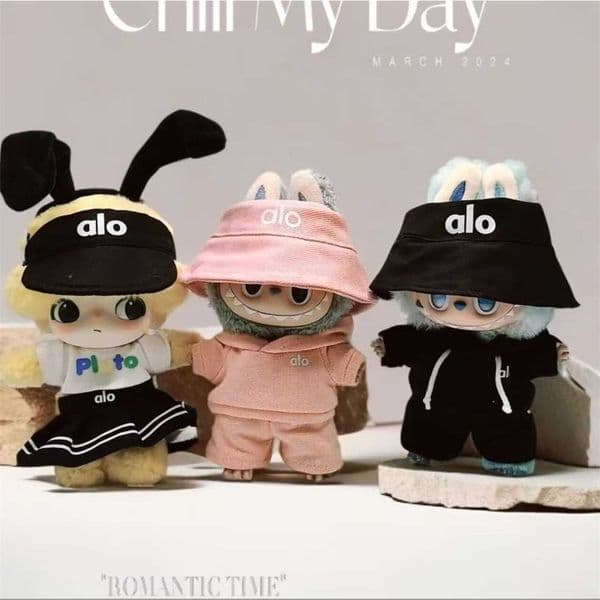 17CM Labubu Clothes Outfit Accessories Designer Dress Set DIY Mini Dolls Clothing Girl Gift 90% off factory online