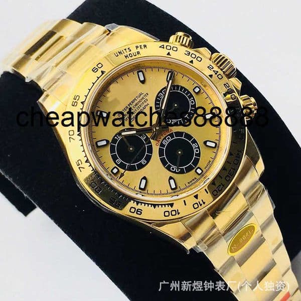 Brand 1to1 designer watch Di Tong Na Series Watch 4130 Multi functional Timing Mechanical Panda Di Watch
