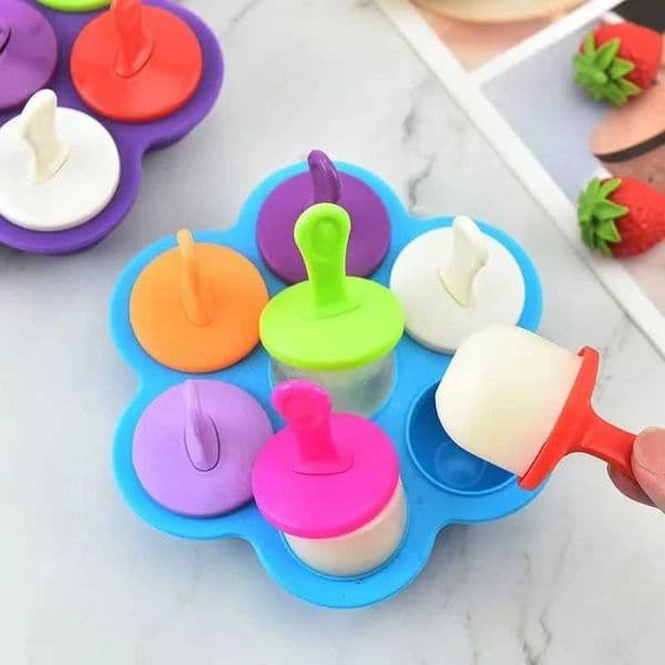 1pc Silicone Popsicle Molds Popsicle Molds Homemade Food Storage Containers Kids Ice Cream DIY Popsicle Molds X250524