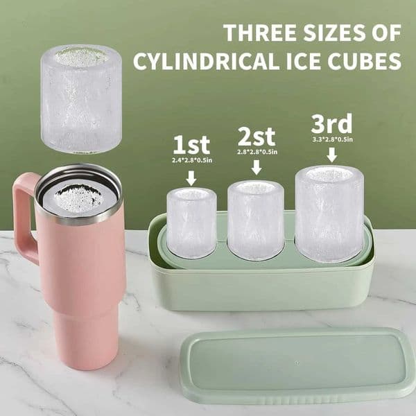 2025 Bpa-Free Silicone Ice Tray For Cup Food-Grade Reusable Ice Mold For Cocktails Whiskey Ice Cube Tray with Lids X2505244
