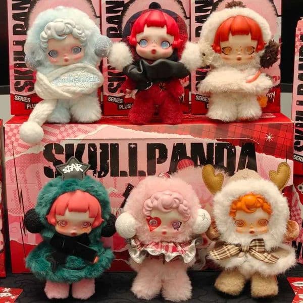 Skullpanda Winter Melody Series Plush Toy Blind Box Gifts Mystery Box Cute ornament Girl gift Birthday present Z250524