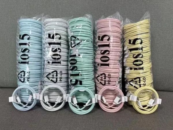 Free shipping to home OEM Quality 60W PD Cables for iPhone15 Fast Charging 1m 3FT USB C to Type C Braided Cable Charging Cords Quick iPhone Charger Cord Data Cable