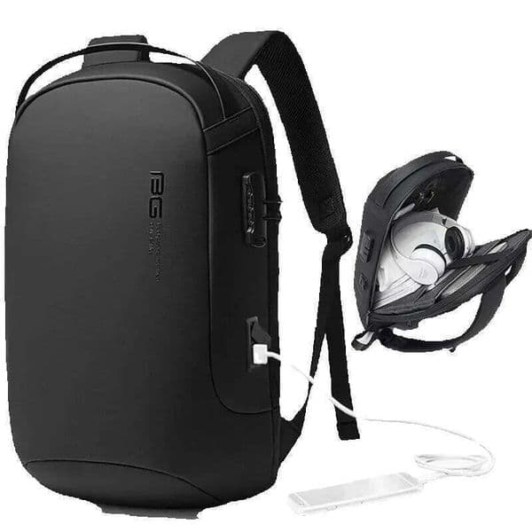 Designer Luxury Bange Anti-Thief Male School Bags For Men 15.6 Inch Laptop Backpacks Fashion Waterproof Travel Backpack