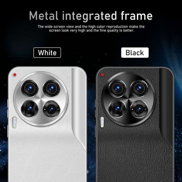 Camon 30 16GB+1TB smart phone, dual SIM 5G Android phone, 7.3HD+ display, 13MP+50MP camera, fingerprint and facial recognition, comes with headphones + phone case