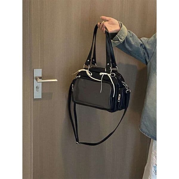 Japanese Uniform JK Large Capacity Transparent Shoulder Crossbody Student School Bags Itabag Women Bolso Luxury Bag01