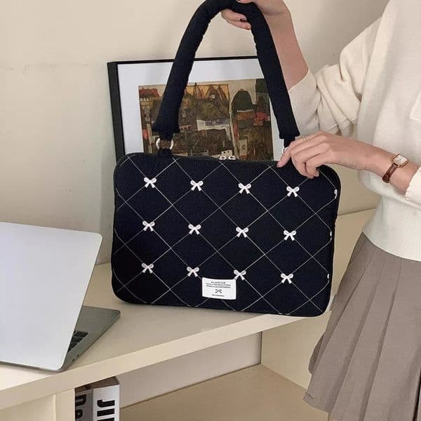 Cute ShoULder Laptop Bag For Macbook Air13.3 pro13 14 15 16 15.6 Inch Computer Storage Bag 250526