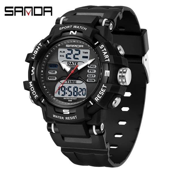 Electronic watch teenager student couple luminous sports waterproof fashion C2