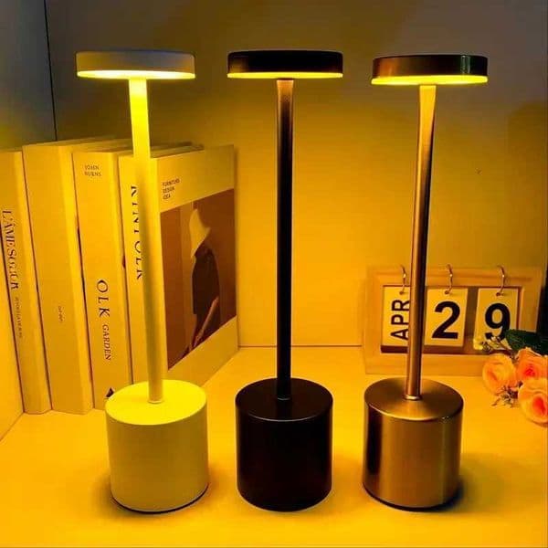 Retro LED Table Lamp Touch Dimmable Desk Lamp bedroom decoration Home Dining Room Coffee Shop Simple Nordic Mushroom Room Decor W250528