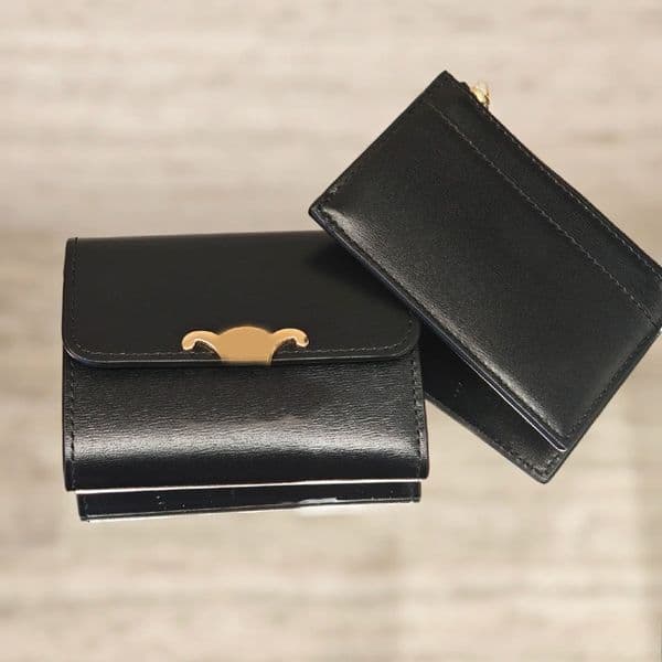 Womens Wallets Designer Mini Short Wallet New Glacier Blue High Quality Letters Print Leather Credit Card Holder Small Zipper Pocket Coin Bags