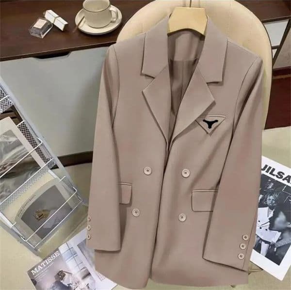 Women Dresses Blazer Long Sleeve Business Suit for Work & Office Wear Casual Slim Fit Casual Working Club Clothing