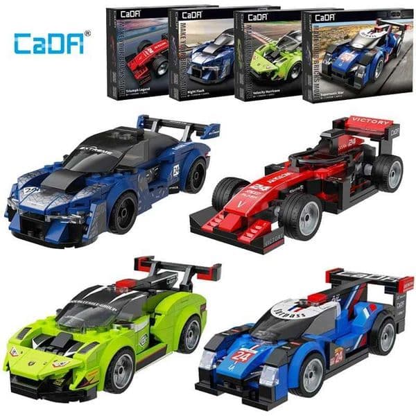 each Ci Speed Champion Sports Car Building Blocks Technique racing Car F1 Vehicle MOC Educational Construction Toys gifts Z250528 Y260522