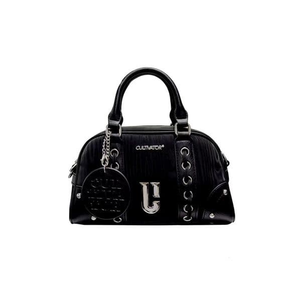 Free shipping designer bag Cultivator Same Style Niche Casual Color-Block Shiny Handheld Crossbody Bowling Bag Small Size 2025 Spring