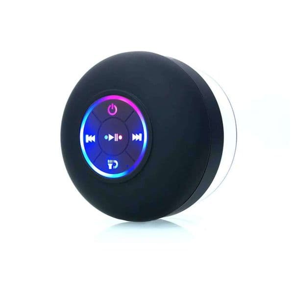 Best Selling Bts07 Led Wireless Bluetooth Portable Waterproof Suction Cup Mini Shower Speaker