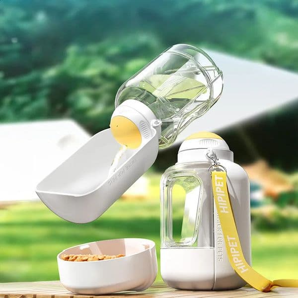 Cat drink bottle Dog Bowl Designer Free Shipping Cats Dogs Go Out Drinking Feeding Kettle Large Capacity Water And Food Integrated Pet Supplies Supply