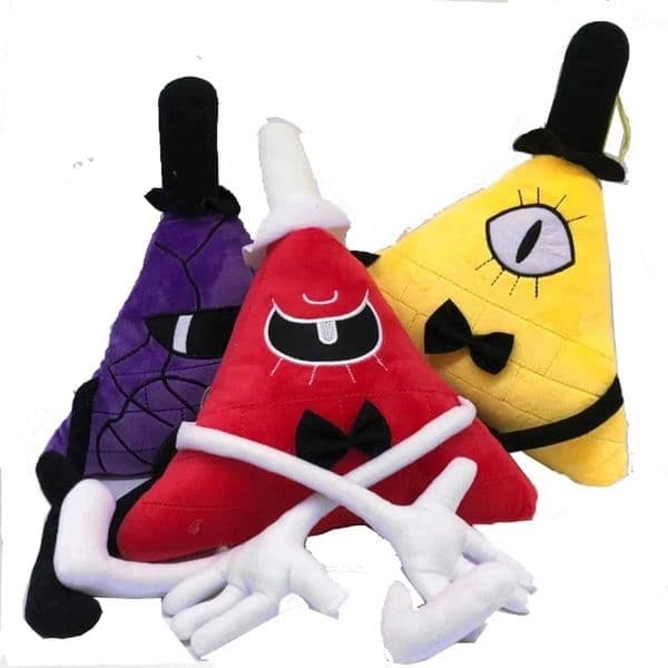28cm Bill Cipher Dold Doll Christmas Birthday Gift for Kids Children Anime Games Surrounding Toys Dolls Z250529