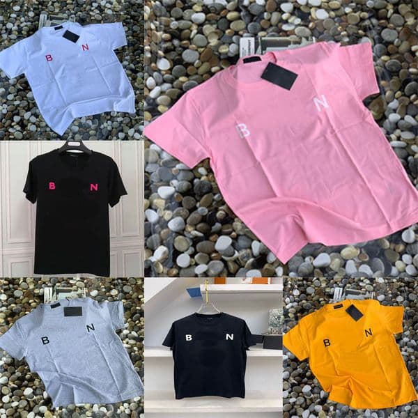 Designer Men's T-shirt High Quality Street Fashion T-shirt Round Neck Letters Graphic Printing Couple Short-sleeved Cotton Loose Casual T-shirt Size S-4XL