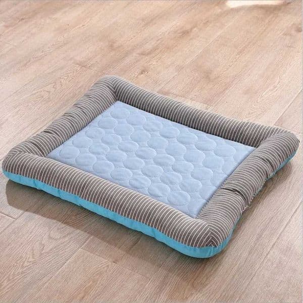 Cooling Pet Bed Cats Accessories Dog Houses and Habitats Accessory Basket Puppy Goods Cushions House Kitten Products Beds M251201