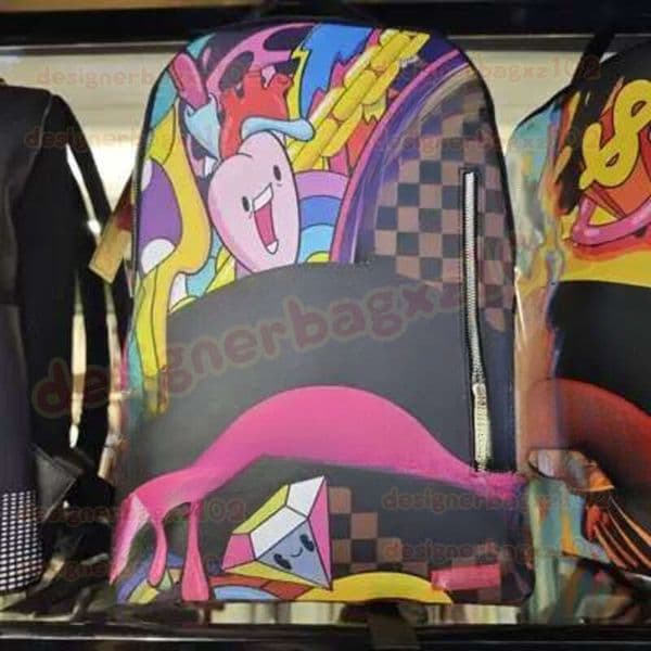 Spraygroundbackpack Designer Bag Sprays Praygroud Backpack Beach Bag Vanity Bag Graffiti Shark Schoolbag Shoulder Bag Large Capacity Outdoor Travel Bag