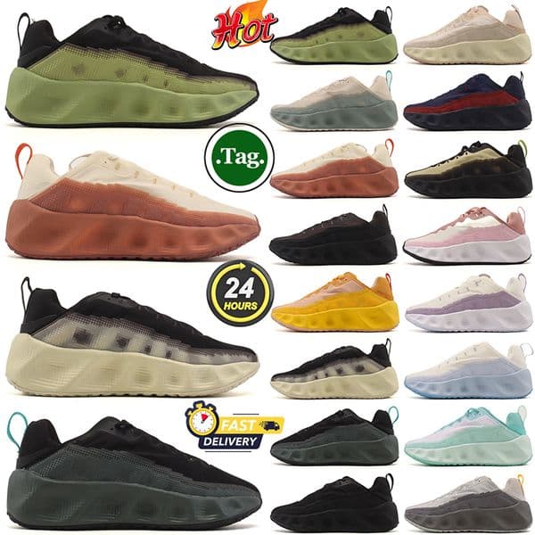 designer running shoes for men women Wolf Grey Sequoia Soft Yellow Light Orewood Brown Earth mens trainers outdoor sports sneakers