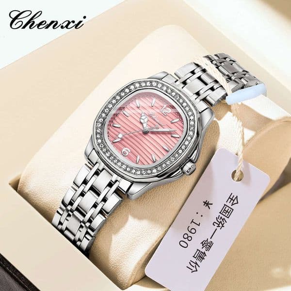 Chenxi Simple Fashion Women's Ladies Quartz watch Waterproof Luminous Steel Band Watch moisanite watch women watch designer ladies watch deluxe