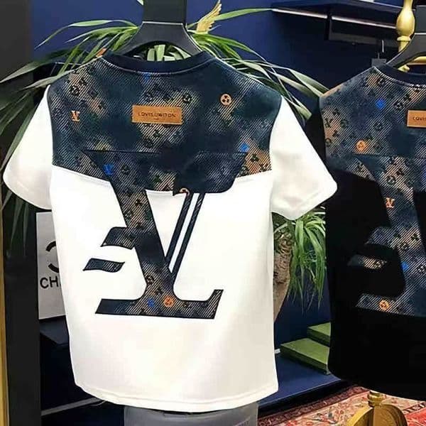 Men's T-Shirts Fashion Brand Mens T Shirt Glued Letter Pattern Short Sleeve Leisure Loose Womens T-Shirt High Street Couple Clothing Top 99