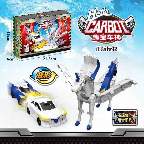 Nwj Transforming Unicorn Car Toy - Collision Transforms To Unicorn 2-Pack For Kids Great Gift Hot 2-In-1 Transforming Car Toy Y251129