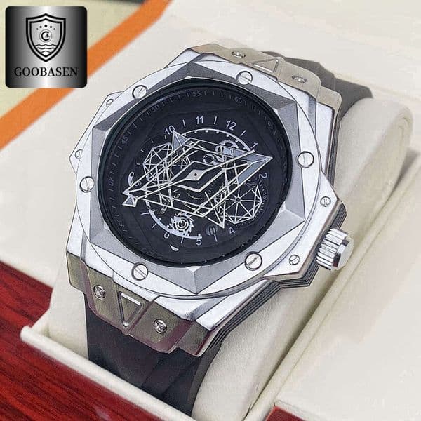 Tattoo Versatile Men's Watch Waterproof Luminous Calendar Live Streaming Hot Item Large Dial
