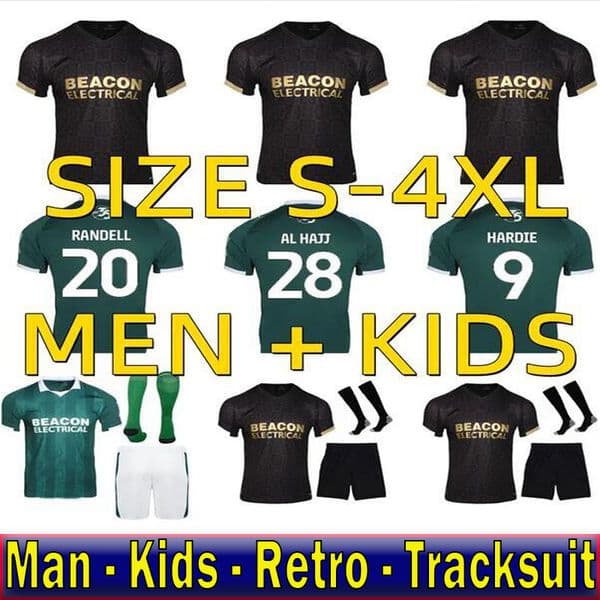 3XL 4XL 2025 2026 Plymouth Soccer Jerseys green ALHAJJ WHITTAKER RANDELL EDWARDS CISSOKO Maillot Foot Home Away Official 25 26 player version Men kids Football
