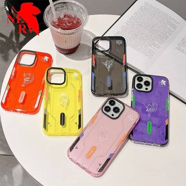 Evangelion Phone Case for IPhone 14 13 12 11 Pro Max Anime Silicone Shockproof Fashions All-inclusive Protective Cover Gift