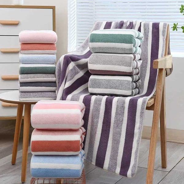 Microfiber Towel 140x70cm Bath Towels Quick-Drying Shower Towel Absorbent Large Beach Towels High Quty Bathrobe Bathing Robe Y251202