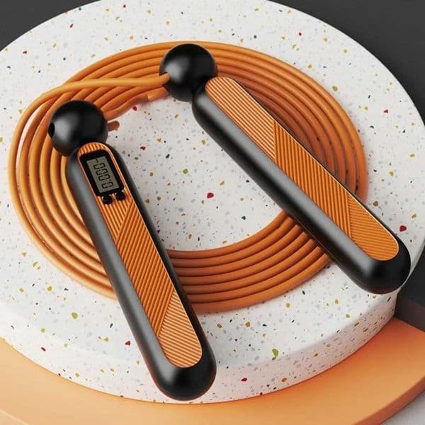 with Counter Cordless Counting Skipping Rope Portable Anti-slip Jump Rope with Calorie Counter Lightweight AdjustableT251202