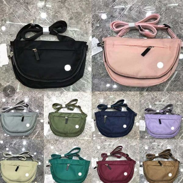 Women yoga bag casual and sporty daily wear single-shoulder bag crossbody bag 2L mini waist bag