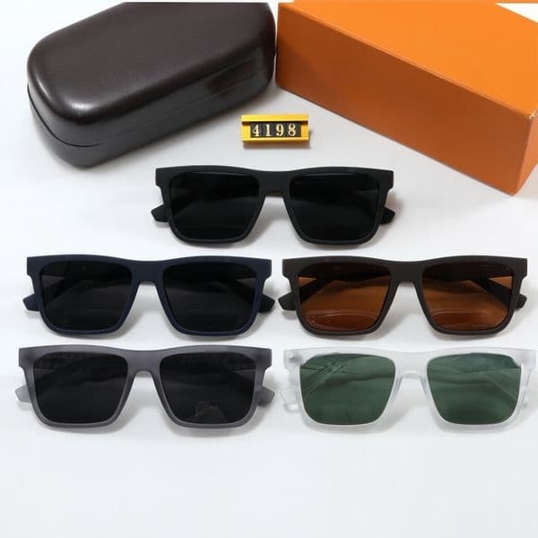 New fashion sunglasses luxury sunglasses designer sunglasses outdoor driving sunglasses beach travel sunglasses classic sunglasses with box 4198