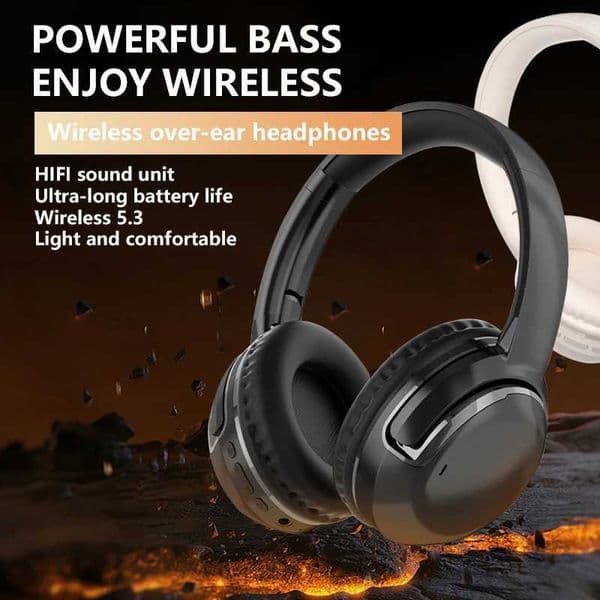 Chioce NEW Wireless 53 phones Over Ear Gaming Earbuds With Mic Hd Calling Active Noise Reduction set Y251202