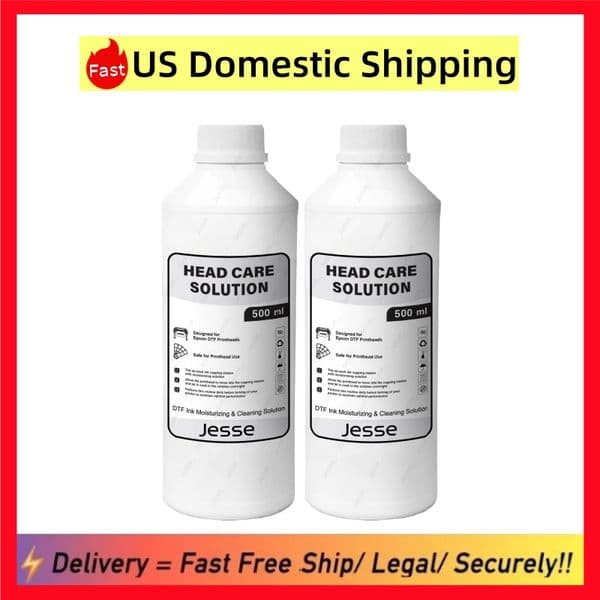 Jesse Printhead Cleaning Cleaner US Domestic Local Shipping Pure 99 Raw Materials Industrial Use Safe Privacy Packaging Fast delivery