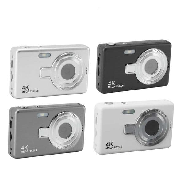 12MP 1080P Digital Camera 24in Sn 16X Zoom Auto Focus Digital Camera for Student Vlog Portable Digital CameraXJ251203