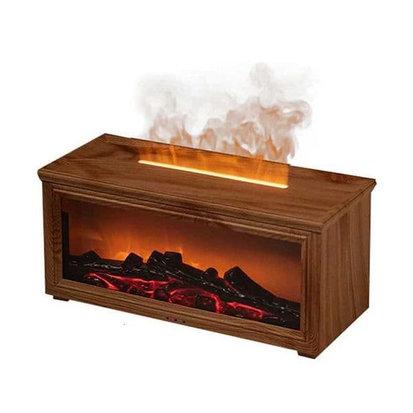 A69M-Aromatherapy Diffuser Simulation Fireplace With Dynamic Flame Effect Colorful Aromatherapy Diffuser For Home Office X251203