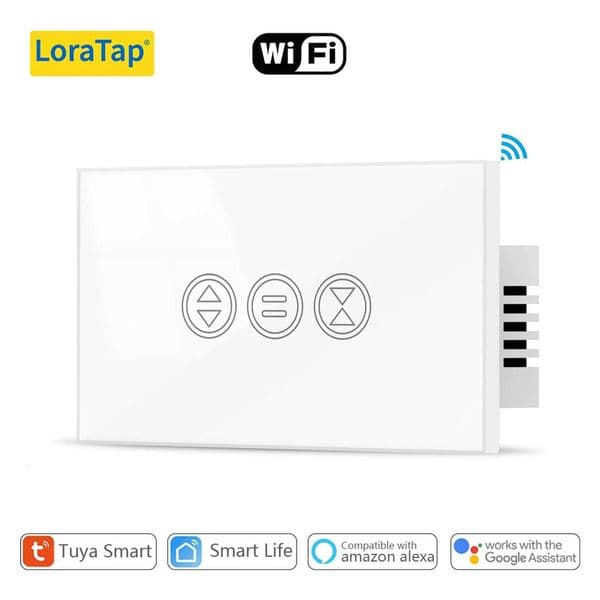Tuya Curtain Roller Shutter US 120 Standard Switch Smart Life Remote Control Motor Running Time Setting Google Assistant Alexa X251203 thumbnail 2