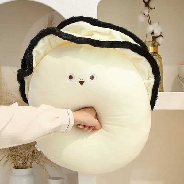 30-50CM Oyster Expression Cartoon Toys Stuffed Plush Throw Pillow Super Soft Dolls Home Decor Boys Girls Birthday Presents Y251203