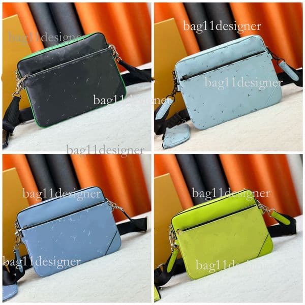 In Men Luxury handbag S Messenger High End Fashion Sky Blue designer bag Single Shoulder Crossbody Bag