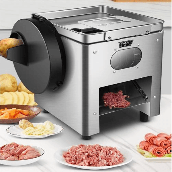Newest Household Automatic Mutton Beef Slicer Kitchen Multi-functional Vegetable Cutting Machine