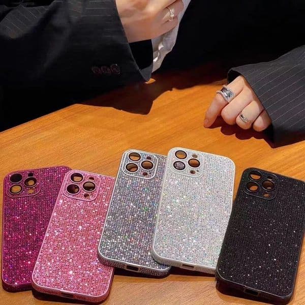 Phone cases Suitable for Apple 14 Pro Phone Case iPhone 13 Pro Max Light Luxury Ins Style Personality 15 High-end Glitter Sequins free shipping