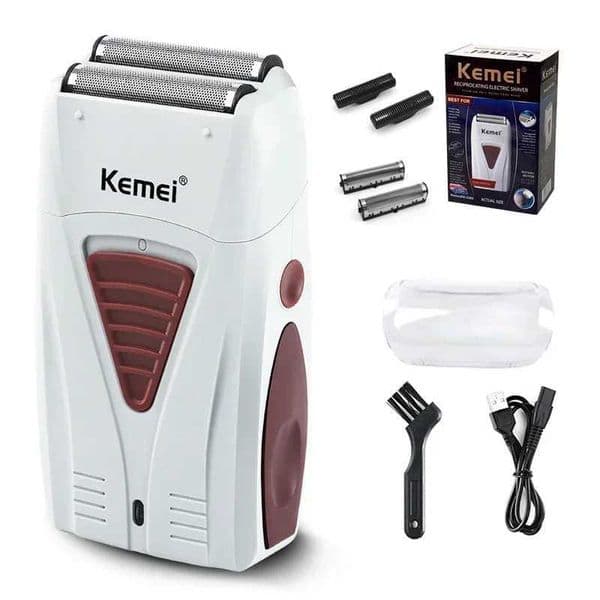 Kemei KM-3382 Mens Electric Shaver USB Charging Shaving hine Cordless Shaver M Professional Hair Clipper Shaved Y251203