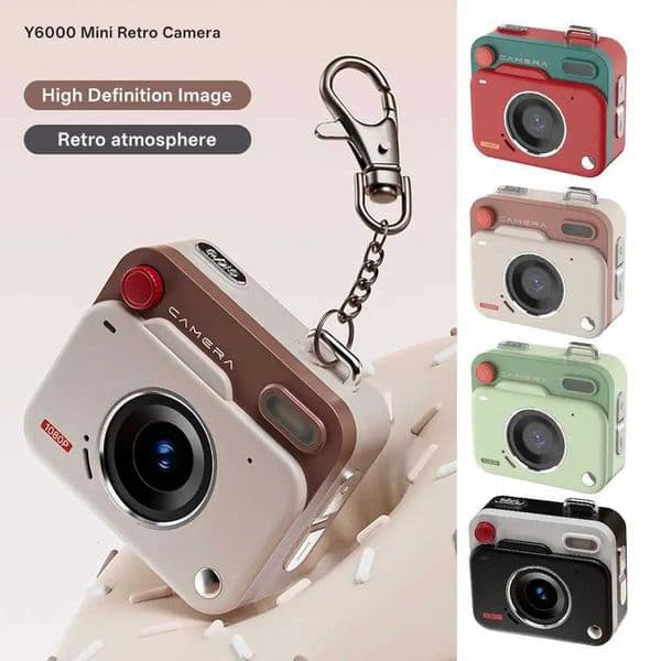 CCD Digital Camera Travel Selfie Camara inch IPS Party Campus 1080P HD Cam Retro Entry-Level Film Analog Camera Christmas GiftsXJ251203
